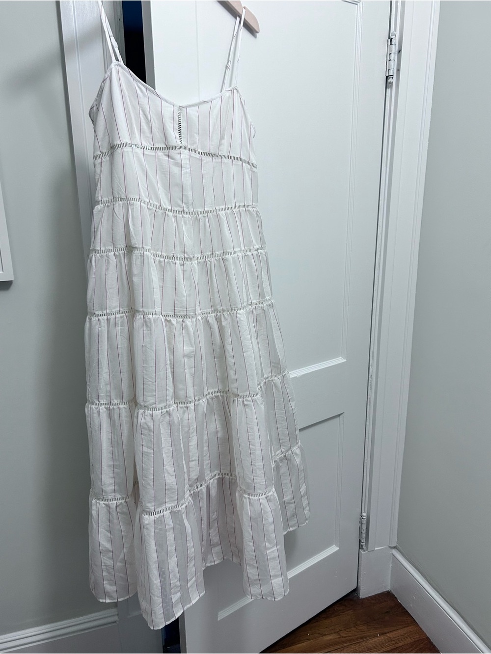 J Crew Midi Stripe Sundress